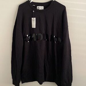 NWT Jack and Jones black “condition “ sweatshirt